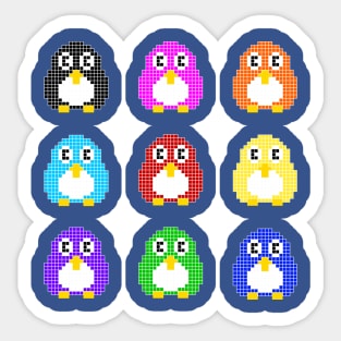 United Colors of Pengi Sticker